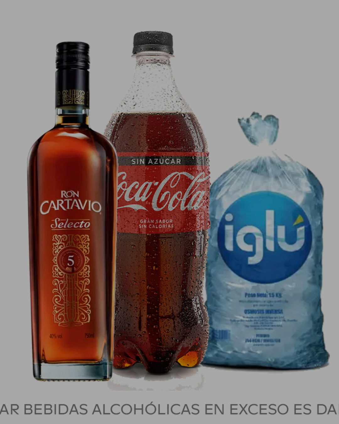 PACK RON para 40 personas