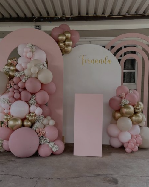 Decoración Fiesta Minimalista Moderna - Acabado Premium Garantizado